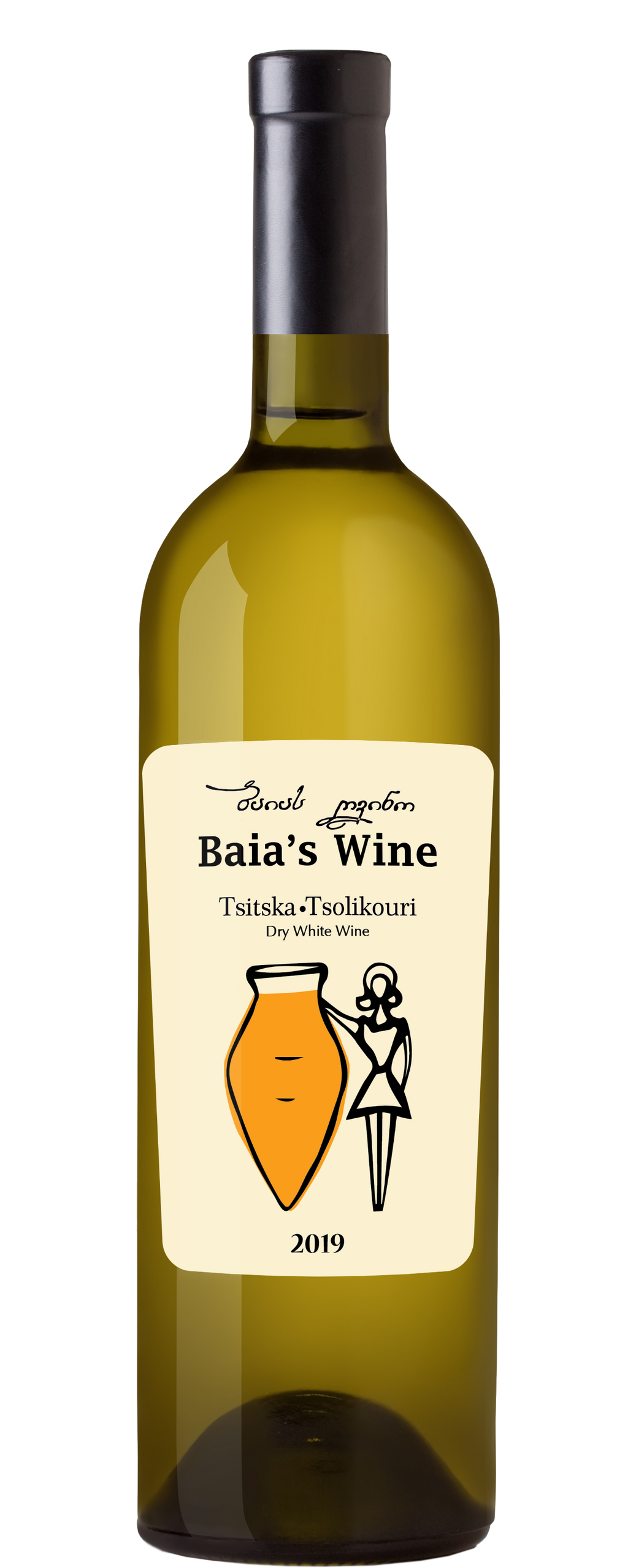Baia's wine, Tsitska Tsolikouri 2019