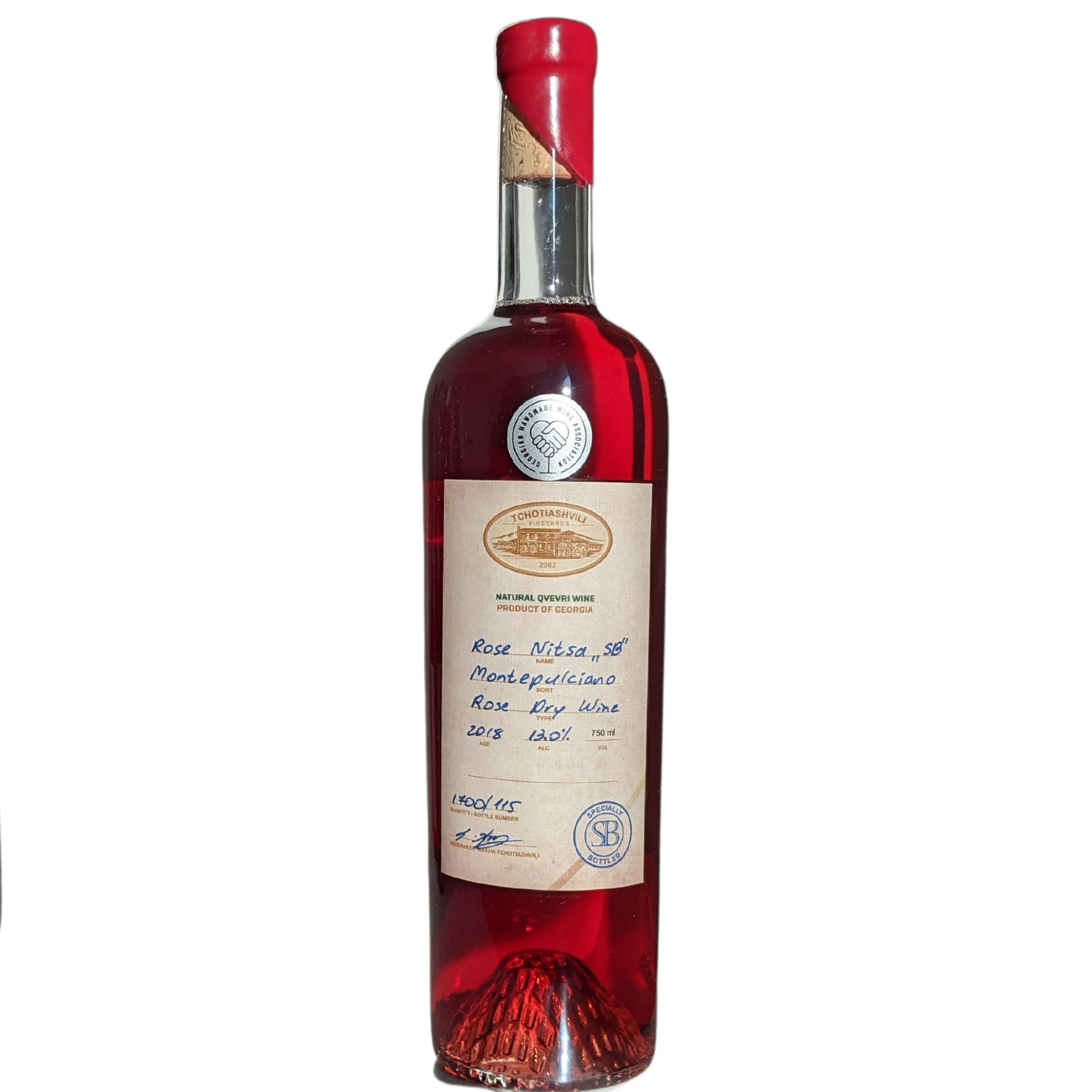 Tchotiashvili Rosé Nitsa 2018 SB